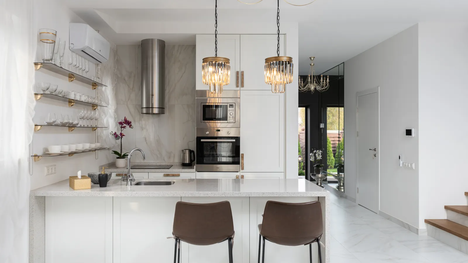 Cocina moderna tras una reforma