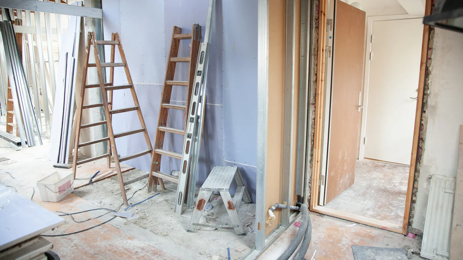 Obra de reforma interior en curso